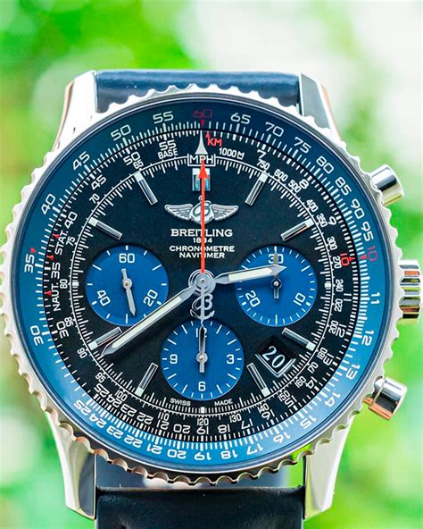 breitling ab012116|navitimer 01 43mm ammo strap.